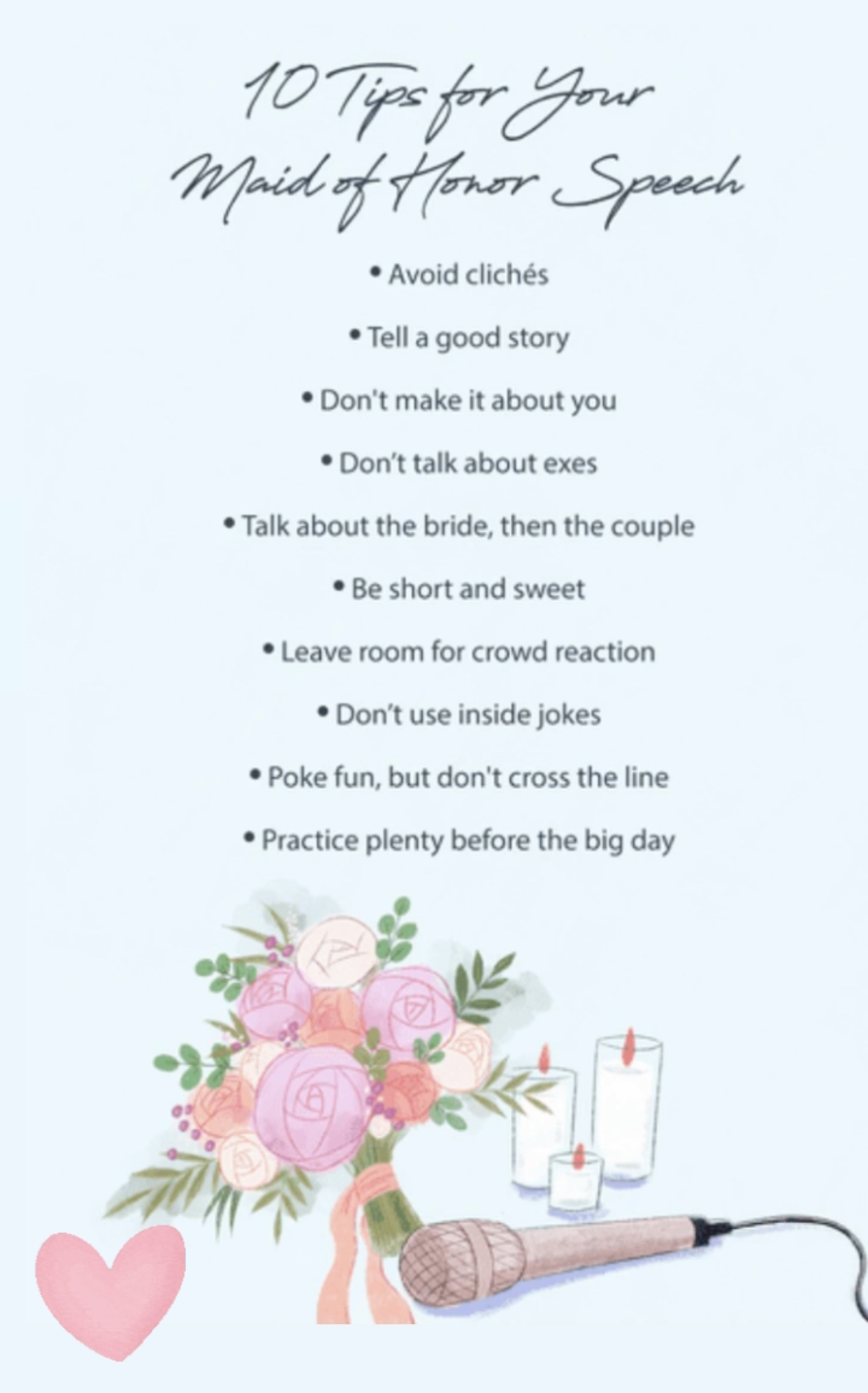 How To Write A Maid Of Honor Speech Eventsbyraina